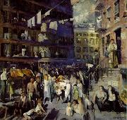 George Wesley Bellows: Cliff Dwellers